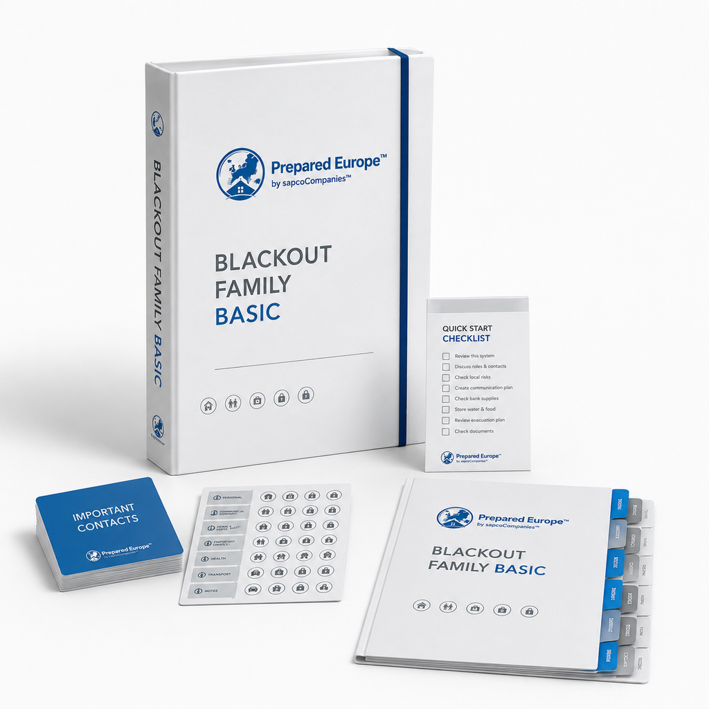 PreparedEurope™ BLACKOUT FAMILY BASIC