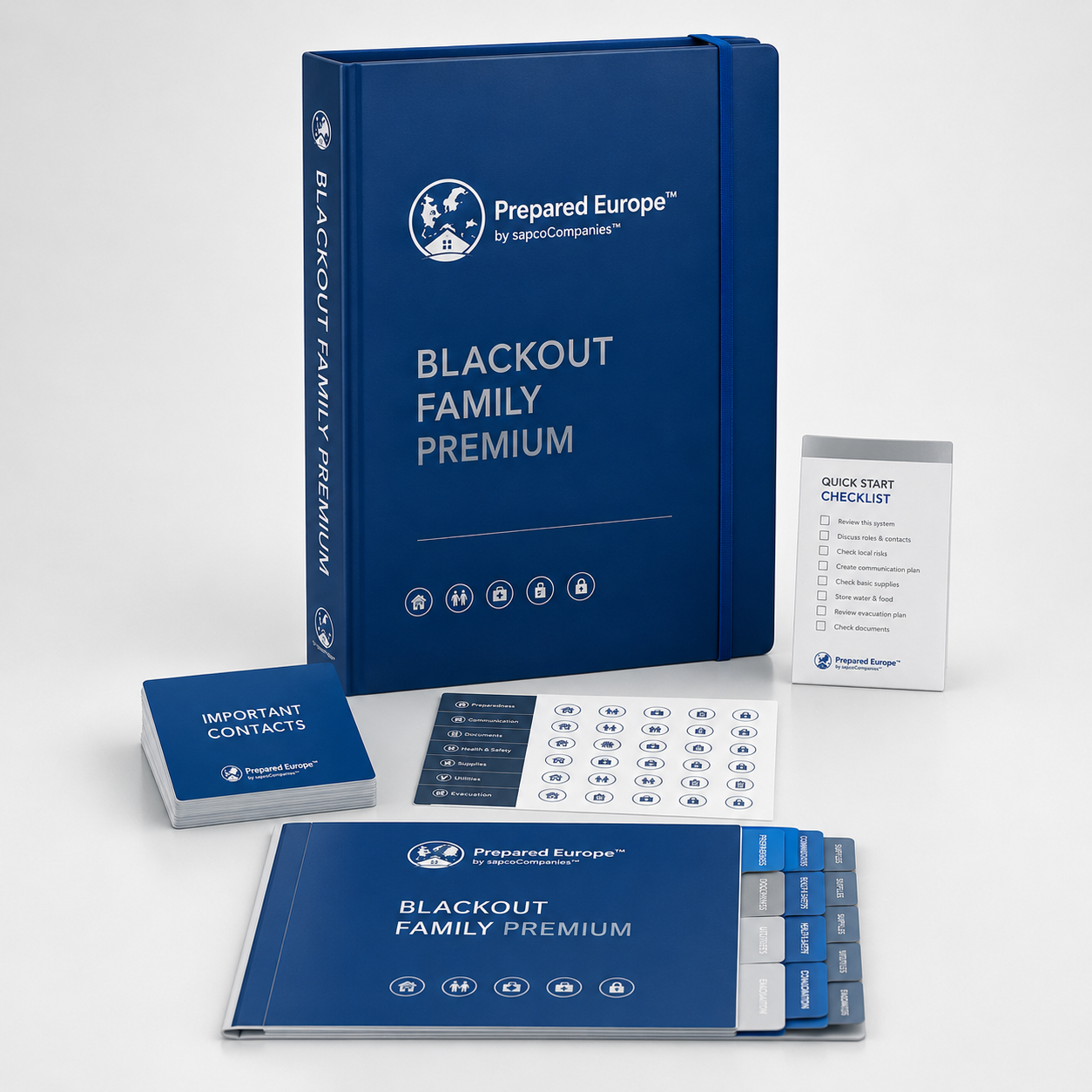 PreparedEurope™ BLACKOUT FAMILY PREMIUM
